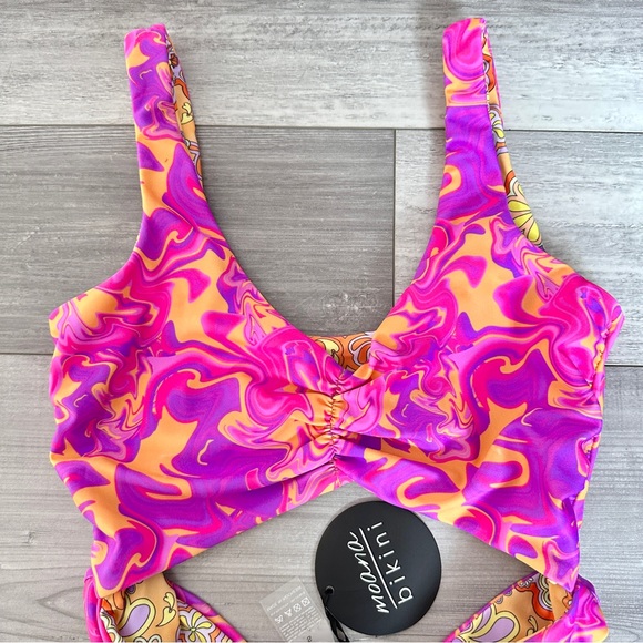 Moana Bikini Lava Cake One Piece Swimsuit - Picture 5 of 11
